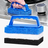 Aileda Cepillo Con Mango Para Esponja Escobillas De Limpieza