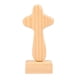 thumbnail image 2 of Estatua De Cruz De Oración, Figura De Madera Para Centros De Mesa, Sala De Estar, Pasillo, Madera, 2 of 3