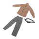 thumbnail image 2 of Colección 1: 6 Trajes De Ropa De Campo De Figura De Hombre Para Modelo De Cuerpo De Mu?eca De 12 "Accs Parte Superior Caqui, 2 of 5