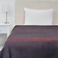 Frazada Térmica Queen / Líneas Morado – Plumetti