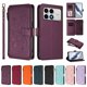 thumbnail image 3 of Funda Cartera Mariposa para [Xiaomi Poco F8 Pro] con Soporte y Cremallera Violeta, 3 of 6