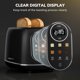 thumbnail image 2 of Tostadora Keenstone Smart Touch Screen 2 rebanadas de acero inoxidable, 2 of 8