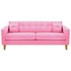 thumbnail image 1 of Sofa New Retro 3CG Felpa 04 Rosado, 1 of 6
