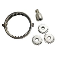 Magideal - 5 Piezas Llave Eléctrica 50T/21T/7T -Zahrad -Kit 21 Dientes Engranaje Transmisión De Transmisión De Taladro Eléctrico Para 2106 Teclas De Electrónica