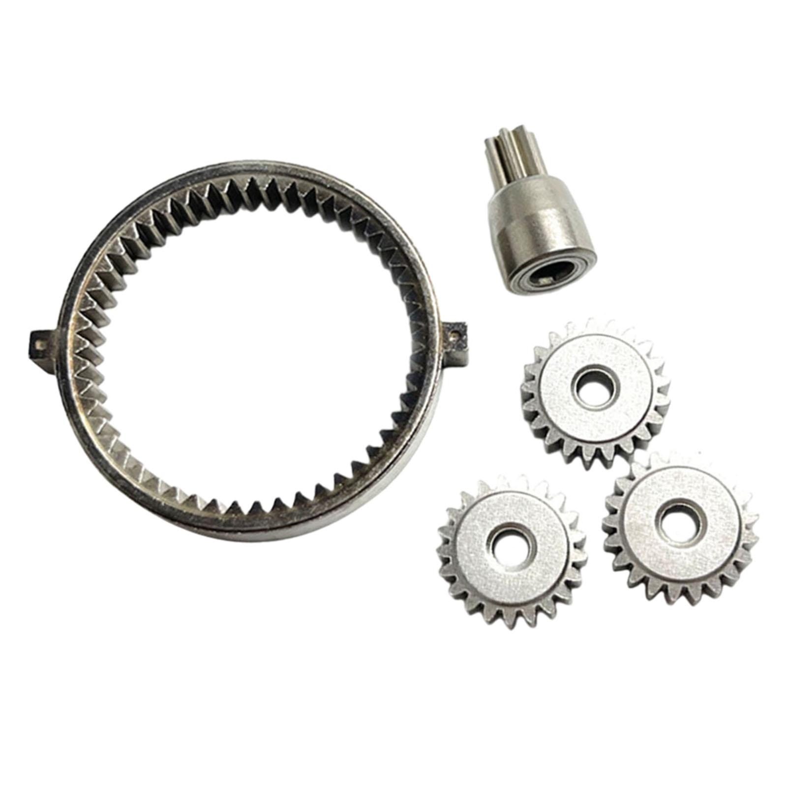 Magideal - 5 Piezas Llave Eléctrica 50T/21T/7T -Zahrad -Kit 21 Dientes Engranaje Transmisión De Transmisión De Taladro Eléctrico Para 2106 Teclas De Electrónica