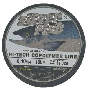Balsax - Nylon Pesca Silver Fish 0,40Mm 100Mts 17,5Kg Sil Blue