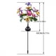 thumbnail image 1 of Brighten Up Your Garden with This Solar-Powered Butterfly Flower Lamp - Perfect for Home Decor, Camping, Parties & More!, 1 of 2
