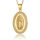 thumbnail image 1 of Gorgeous Women's Copper Virgin Mary Pendant Necklace - Perfect Holiday Gift for Believers!, 1 of 5