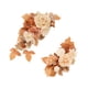 thumbnail image 1 of Juego De 2 Arcos De Flores Para Bodas, Arreglos Florales Bohemios Para Ventanas, Fiestas, Bodas, Color Naranja Y Champán, 1 of 5
