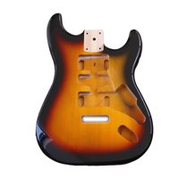Magideal - Eléctrica St, Kit De Guitarra De De Álamo, Reemplazo De St, Barril De Guitarra Sin Terminar, , Barril De A