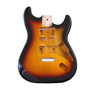 Magideal - Eléctrica St, Kit De Guitarra De De Álamo, Reemplazo De St, Barril De Guitarra Sin Terminar, , Barril De A