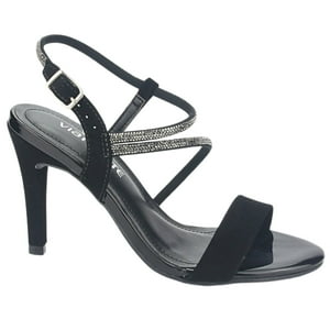 Sandalia Via Marte Mujer 23-17703 Preto Casual