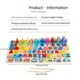 thumbnail image 2 of Wooden Multifunctional Children's Puzzle Toys, Early Education And Intelligence Development Teaching Aids For Infants And Toddlers, With Number Boards, 2 of 3