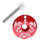 thumbnail image 1 of Bicicleta Ciclismo Bicicleta MTB BMX Vástago De Aluminio Tapa Superior Auriculares 1 1/8 "B Rojo, 1 of 3