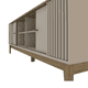 thumbnail image 4 of Rack TV hasta 80 Pulgadas Florencia Nogal Beige 2 Metros, 4 of 8