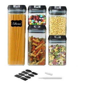 Total Click - Contenedores De Alimentos Organizadores Hermetico 5 Piezas