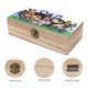 thumbnail image 3 of Billie Bust Up Caja Organizadora de Madera Rústica - Caja Decorativa Multifuncional para Escritorio, Hogar, Oficina, Joyas y Manualidades, 3 of 6