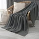 thumbnail image 1 of Manta Estilo Nordica Tejida Frazada Decorativa 130x160cm Color Gris, 1 of 3