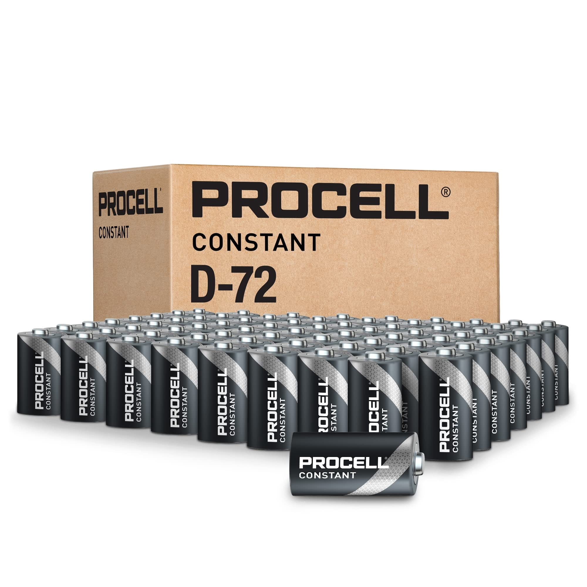 Batería Alcalina Procell Constant D De 1,5 V (paquete De 72)