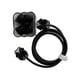 thumbnail image 4 of Cargadores Cable Funda Protectora 4 En 1 Funda Protectora 3D Para Teléfono Celular Nudo De Lazo Negro, 4 of 5