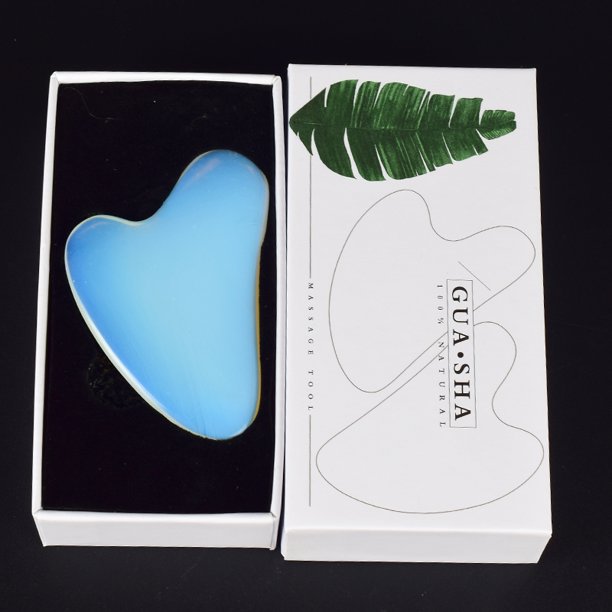 Wholesale Jade Guasha Tool Care Face Massager Natural Stone Crystal Massage Beauty Body Traditional SPA Healing Health Tools