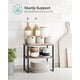 thumbnail image 4 of Estante organizador de armario SONGMICS Kitchen de metal y madera artificial, 4 of 7