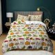 thumbnail image 1 of Thanksgiving Abundance Quilt Duvet Cover Set Home Textiles Bedspread Bedding3-Piece Bedding Set, 1 of 5