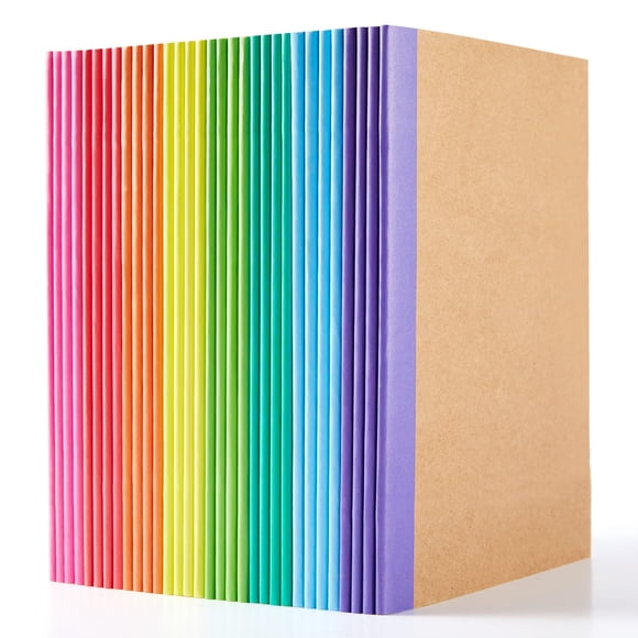 Cuadernos Composition Feela Kraft Cover, paquete de 32 unidades, A5, 60 págs.