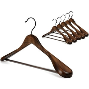 Juego De Perchas De Madera Topia Hanger Negro