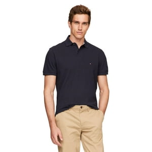 Polo Tommy Hilfiger 1985 De Manga Corta Regular Para Hombre