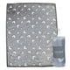 thumbnail image 1 of Frazada Ultra Soft Corazones 110x140cm Gris Bebesit, 1 of 4