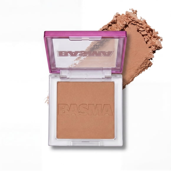 Bronceador en Polvo BASMA Sin Talco, Mate Suave, Vegano