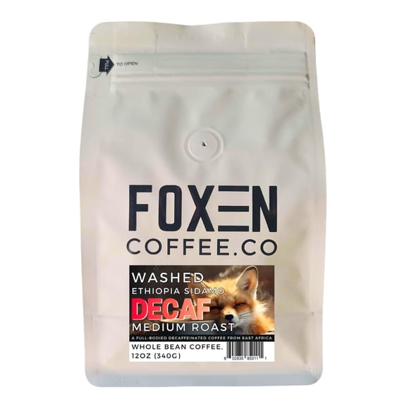 Café Foxen Descafeinado Etiopía 340 g Grano Entero
