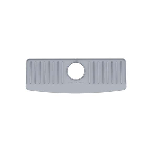 FaucetMat WeatherTech para proteger encimeras de cocina y baño