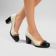 thumbnail image 4 of Zapato Mujer Crema/Negro Deise Piccadilly, 4 of 5