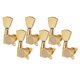 thumbnail image 3 of clavijas de afinación de la guitarra eléctrica acústica cabezal de máquina sintonizadores oro de reemplazo, 3 of 3