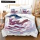 thumbnail image 1 of Anime Wakasagihime (Touhou) Bedding Set Twin Full Size Bed Set Aldult Kid Bedroom Duvet cover Sets Bed Sheets, 1 of 5