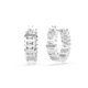thumbnail image 4 of Pendiente Swarovski Matrix blanco con acabado de rodio, 4 of 4