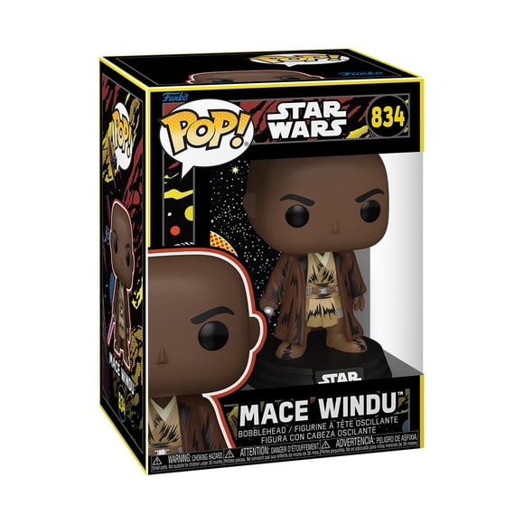 Figura De Vinilo Coleccionable Pop! Star Wars Mace Windu