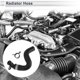 thumbnail image 2 of REGALWOVEN Manguera del Radiador del Motor para Volvo XC90 3.2L 2007-2014 para Volvo S60 3.0L 2011-2016 Buena Sellado Manguera de Agua de Refrigerante No.30713530 Goma 1 Pc, 2 of 7