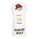 thumbnail image 1 of Funda Para Cabeza De Golf A Prueba De Ara?azos, Funda Protectora Para Cabeza De Palo, Regalo Para Golfista, 1 Conductor, Color Blanco, 1 of 5