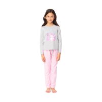 Top - Pijama Largo Niña Algodón Invierno C1