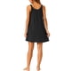 thumbnail image 3 of Camisón sin mangas para mujeres con tirantes anchos elásticos para una relajación y descanso cómodos XS Negro, 3 of 6