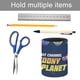 thumbnail image 5 of Robocar de Poli-theme Cylinder Pen Holder Pencil Organizer with Flannel Lining PVC Leather Material Cardboard Base for study work 10*8CM, 5 of 6