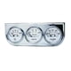 thumbnail image 1 of Gauge AUTO METER Autogage White Consola Aceite/Voltio/Agua, 1 of 1