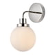 thumbnail image 1 of Lámpara de pared Living District Hanson, lámpara de baño de metal de 1 luz, 1 of 7