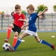 thumbnail image 4 of Calcetines de fútbol Ultrafun para niños y jóvenes, lisos, con rayas hasta la rodilla, 6 pares, 4 of 7