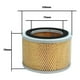 thumbnail image 2 of Elemento Filtrante 120x70x71mm Para Compresor, 2 of 4