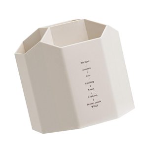 Magideal - Portalápices Creativo Grueso Capacidad, Soporte De Almacenamiento Para Bolígrafos, Organizador De Lápices, Soporte De Maquillaje Para , , Blanco