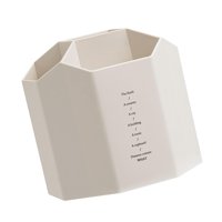 Magideal - Portalápices Creativo Grueso Capacidad, Soporte De Almacenamiento Para Bolígrafos, Organizador De Lápices, Soporte De Maquillaje Para , , Blanco